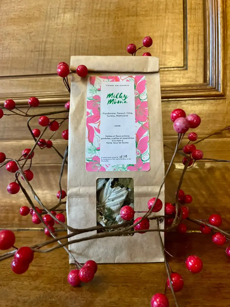 Kruidenthee "Milky Môma" van Marguerite (25g)