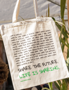 Totebag "De Toekomst Delen" Mijn Boerderij