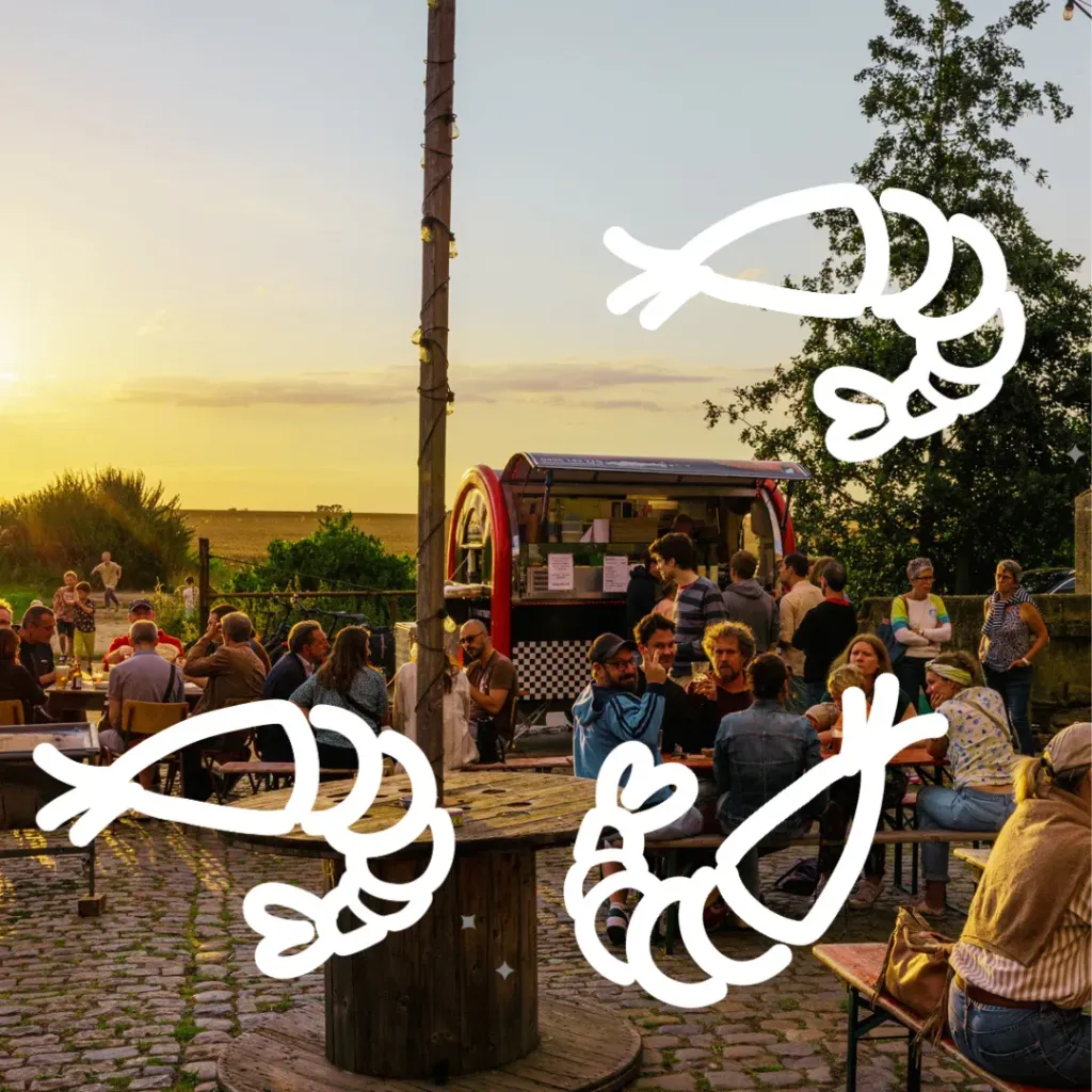 Pâtes aux scampis 🦐 - guinguette 26/6 (⏳les préventes sont clôturées. Le produit est disponible au foodtruck en commande directe)